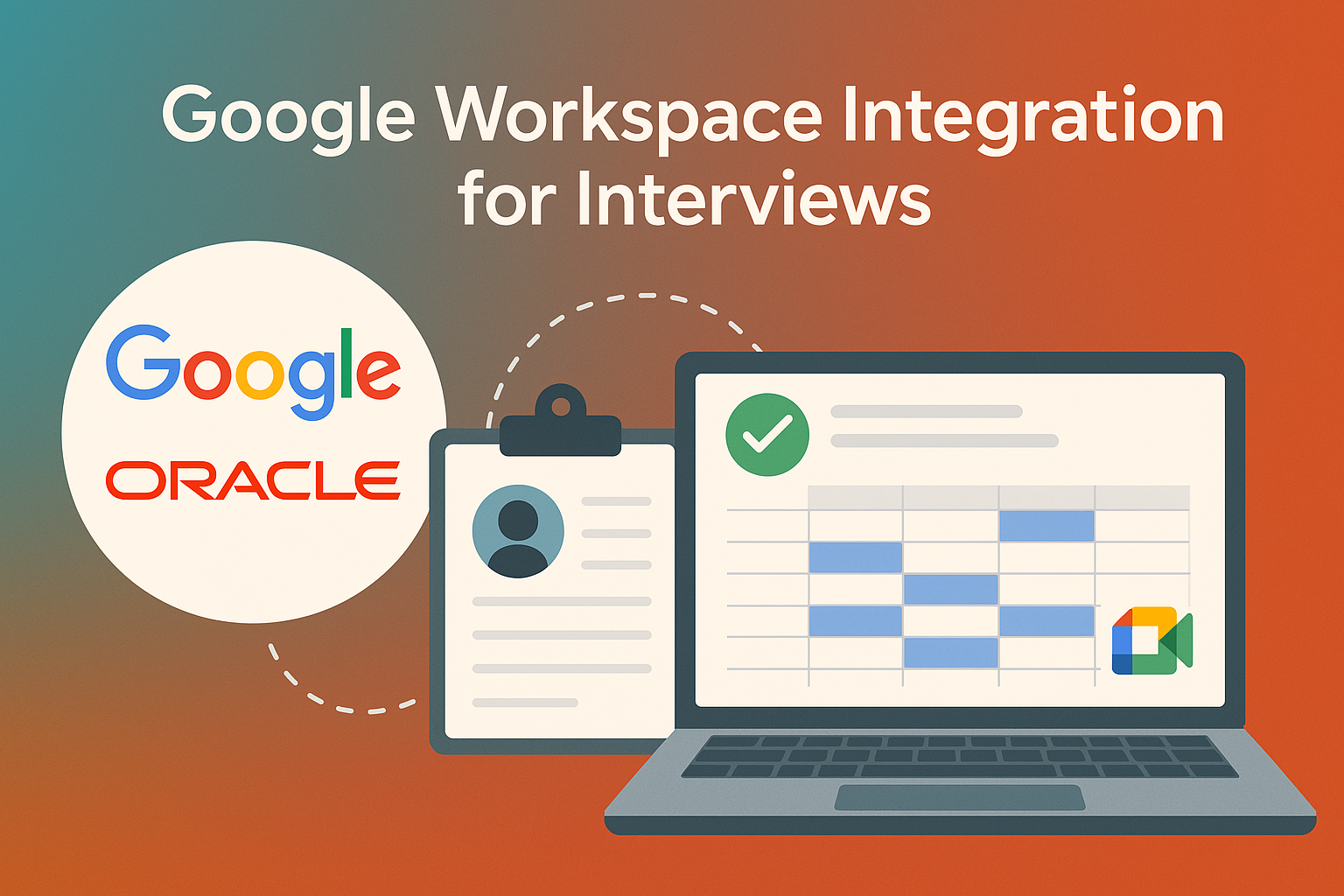 🎯 Google Workspace + Oracle Recruiting – Effortless Interview Scheduling Just Got Real!