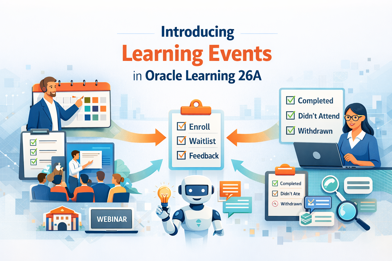 🎓 Instructor-Led Training Has a New Home: Introducing Learning Events in Oracle Learning 26A