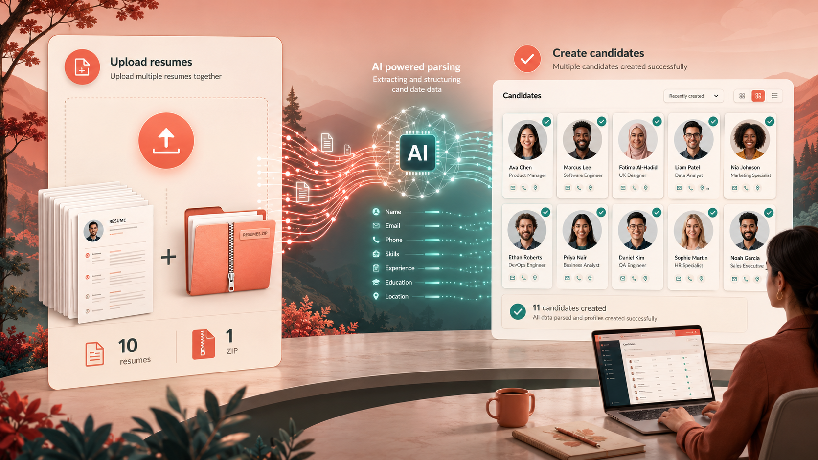 ORC 26C Just Made Candidate Creation Faster: Upload Resumes and Let AI Do the First Draft!